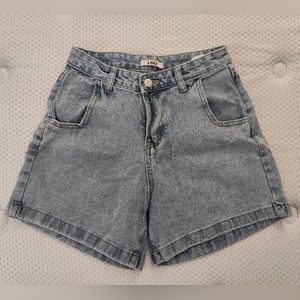 Denim shorts size 4
